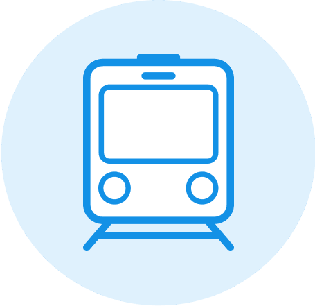 電車のイラスト